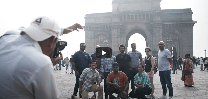 Bengaluru Bootcamp pic at gateway of India, mumbai