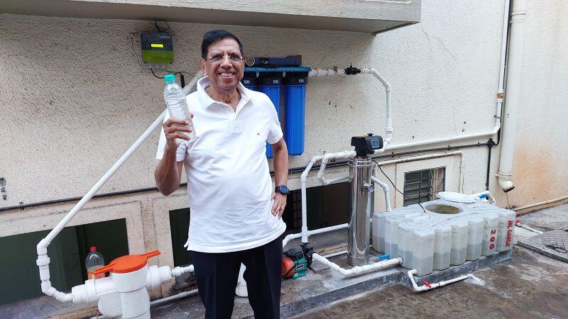 JalSevak Solutions commissioned their first residential kitchen wastewater treatment plant.