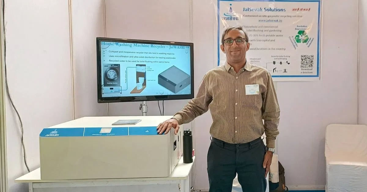 Jalsevak featuring its solution at an expo