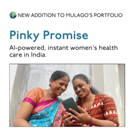 Women in India using Pinky Promise's app