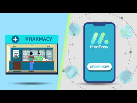 med easy app dashboard and pharmacy image