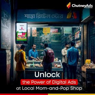 PriyoShop partnered with Chutney Ads, an innovative digital out-of-home advertising network.