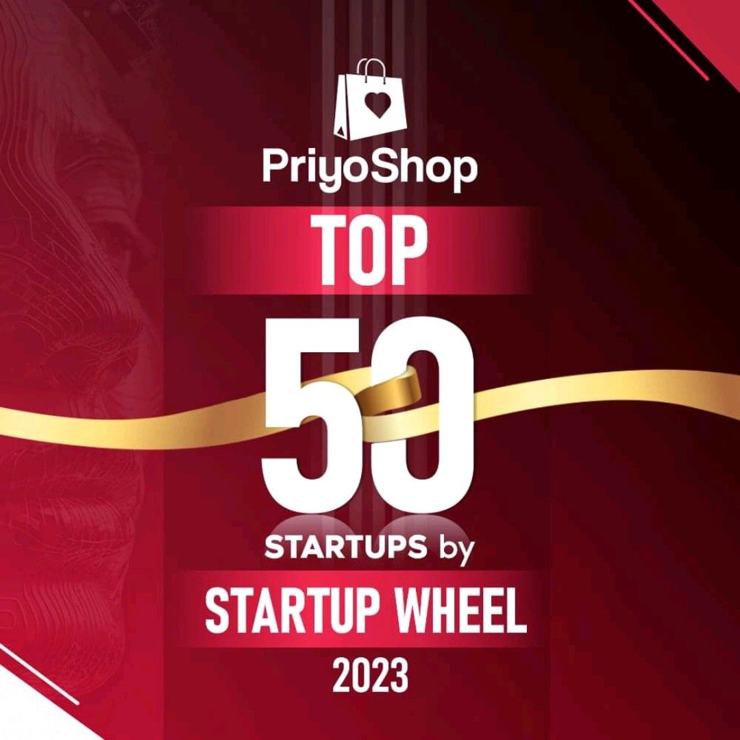 priyoshop top 50 selection annoucement by Startup Wheel